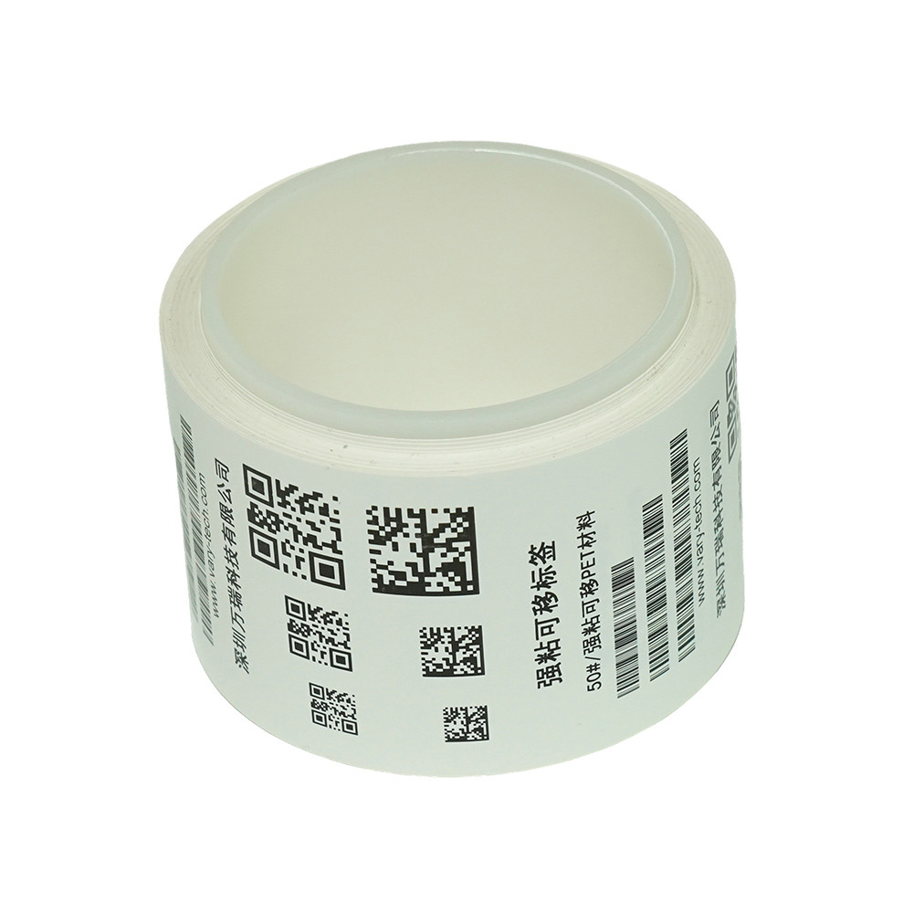 Strong adhesive removable label