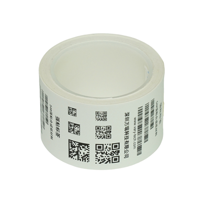 Strong adhesive synthetic paper label