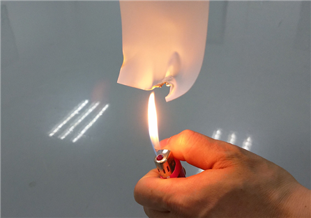 Fire resistant and flame-retardant labels